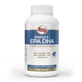 Ômega 3  -EPA DHA - Cápsulas - Vitafor - HOTBODY