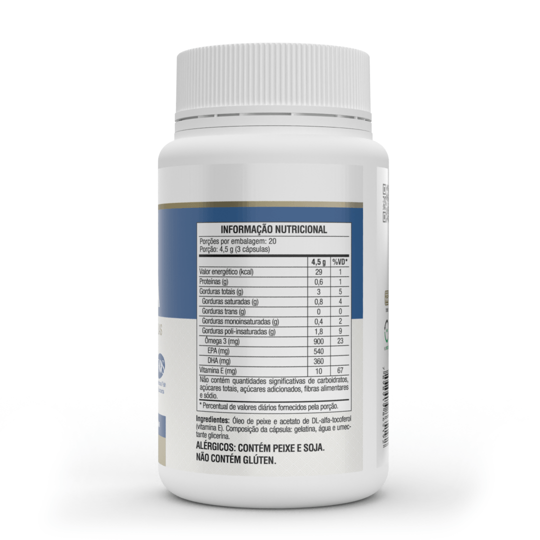 Ômega 3  -EPA DHA - Cápsulas - Vitafor - HOTBODY