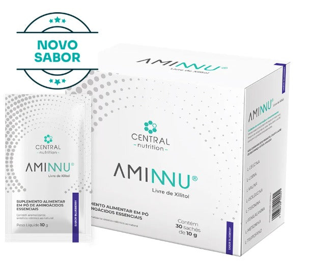 AMINNU LIVRE DE XILITOL 30 SACHES - CENTRAL NUTRITION