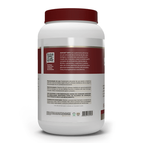 Proteína - Whey Protein Isolado - Isofort - 900g - Vitafor - HOTBODY