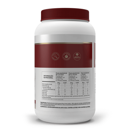 Proteína - Whey Protein Isolado - Isofort - 900g - Vitafor - HOTBODY