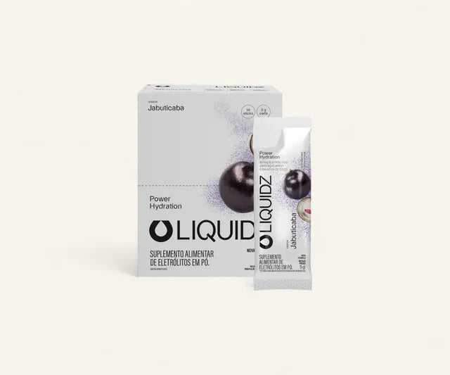 Eletrólitos Zero Açúcares - Display com 14 sachês - Liquidz