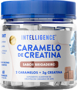 Creatina - Caramelo de Creatina - Brigadeiro – 60 unidades - INTELLIGENCE