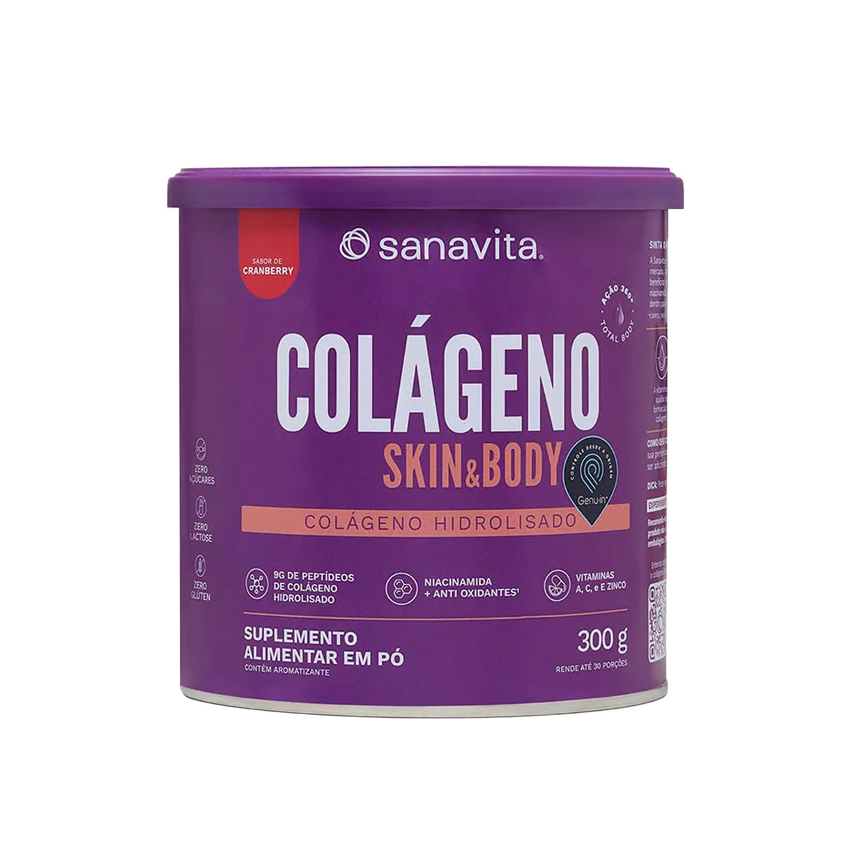 Colágeno - Skin Body - SANAVITA