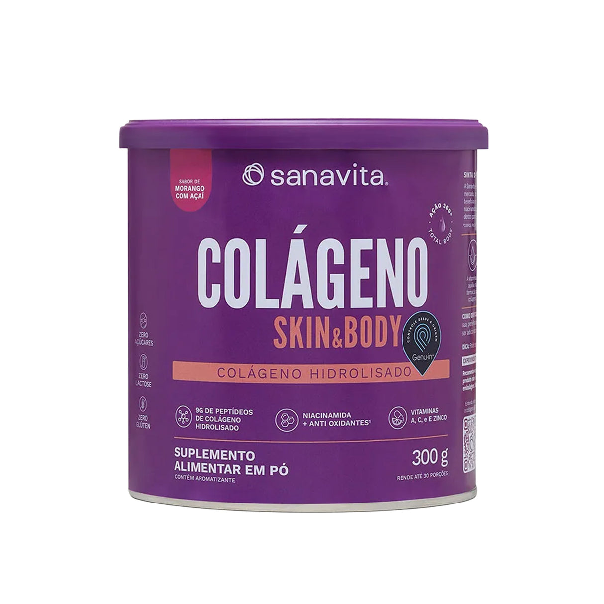 Colágeno - Skin Body - SANAVITA