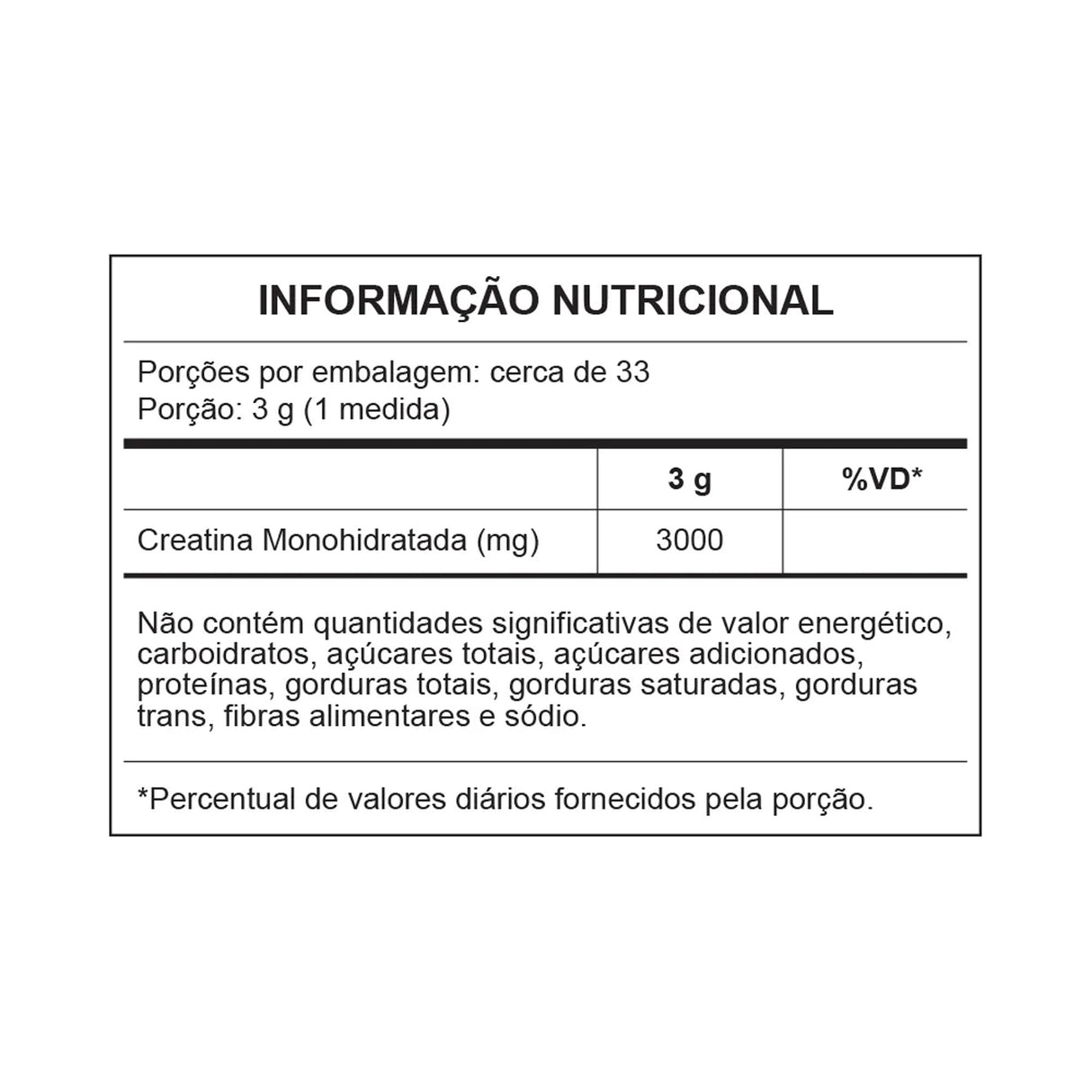 Creatina MONOHIDRATADA - CENTRAL NUTRITION