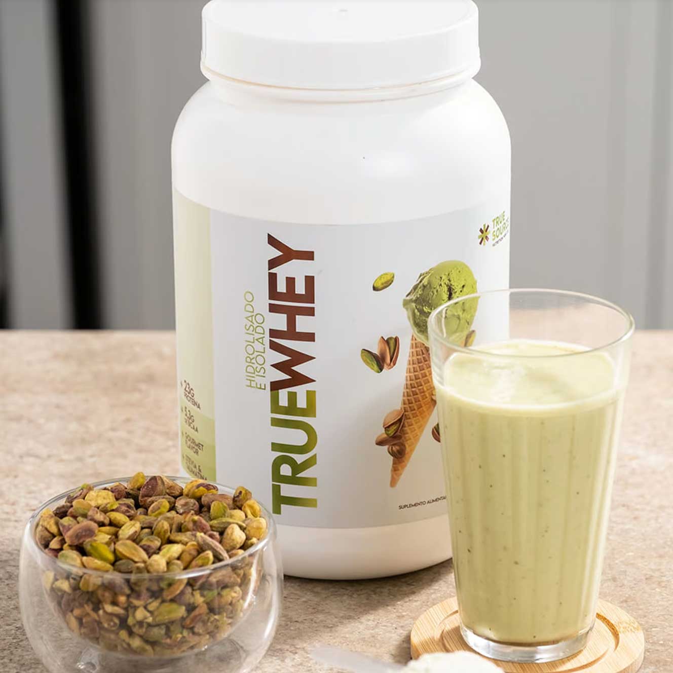 Proteína - True Whey Protein Isolado e Hidrolisado - True Source