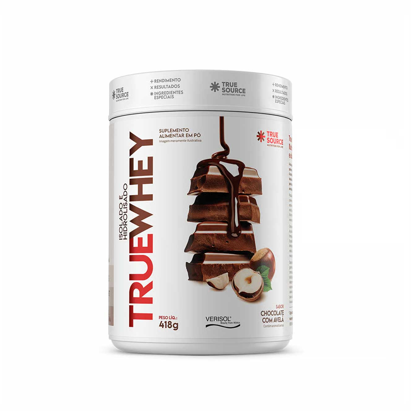 Proteína - True Whey Protein Isolado e Hidrolisado - True Source