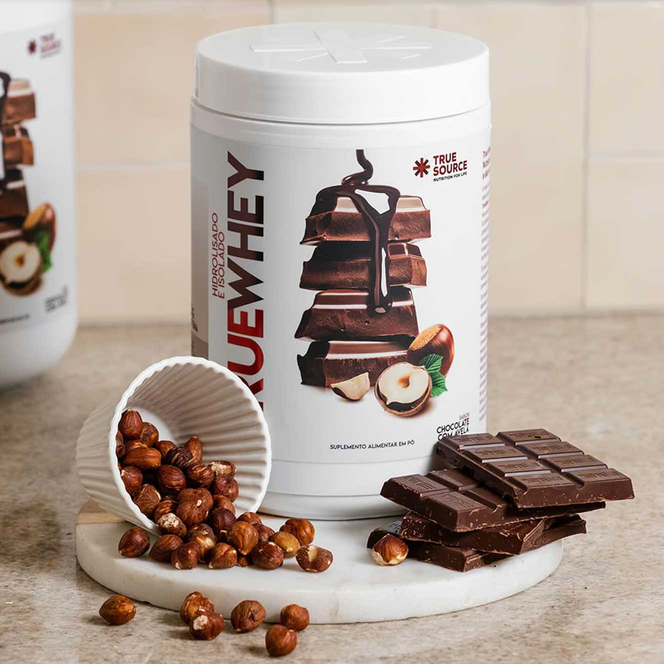 Proteína - True Whey Protein Isolado e Hidrolisado - True Source