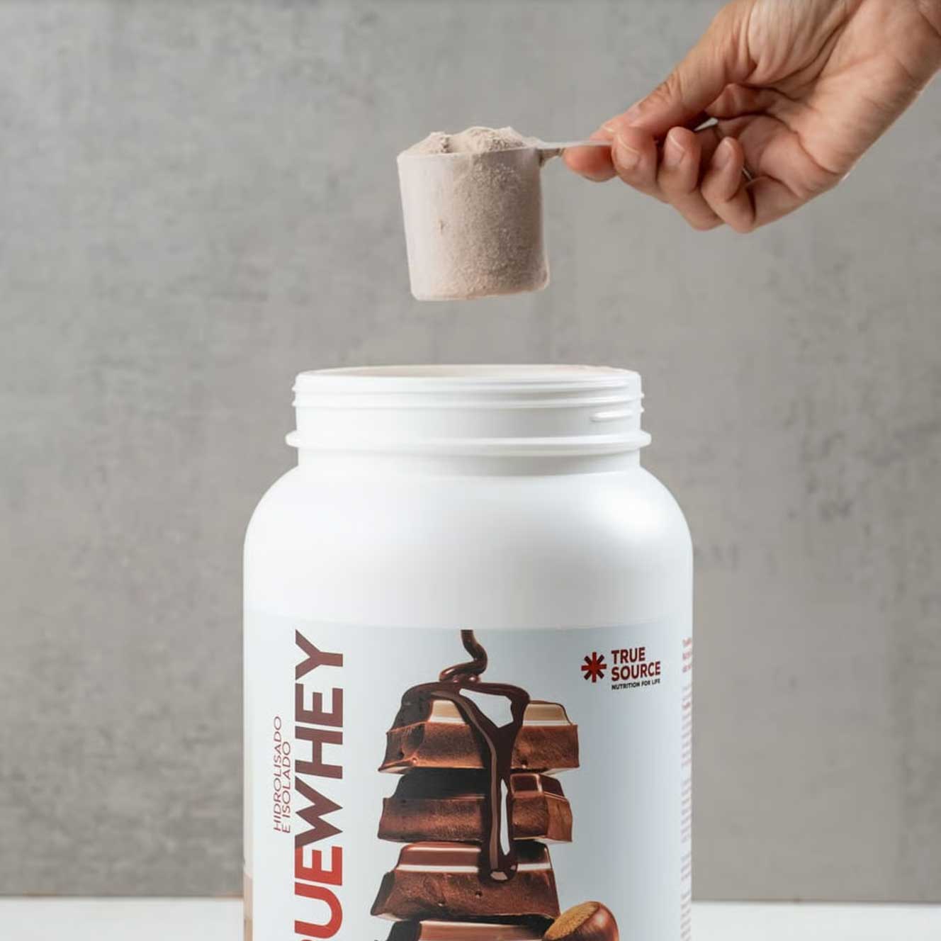 Proteína - True Whey Protein Isolado e Hidrolisado - True Source
