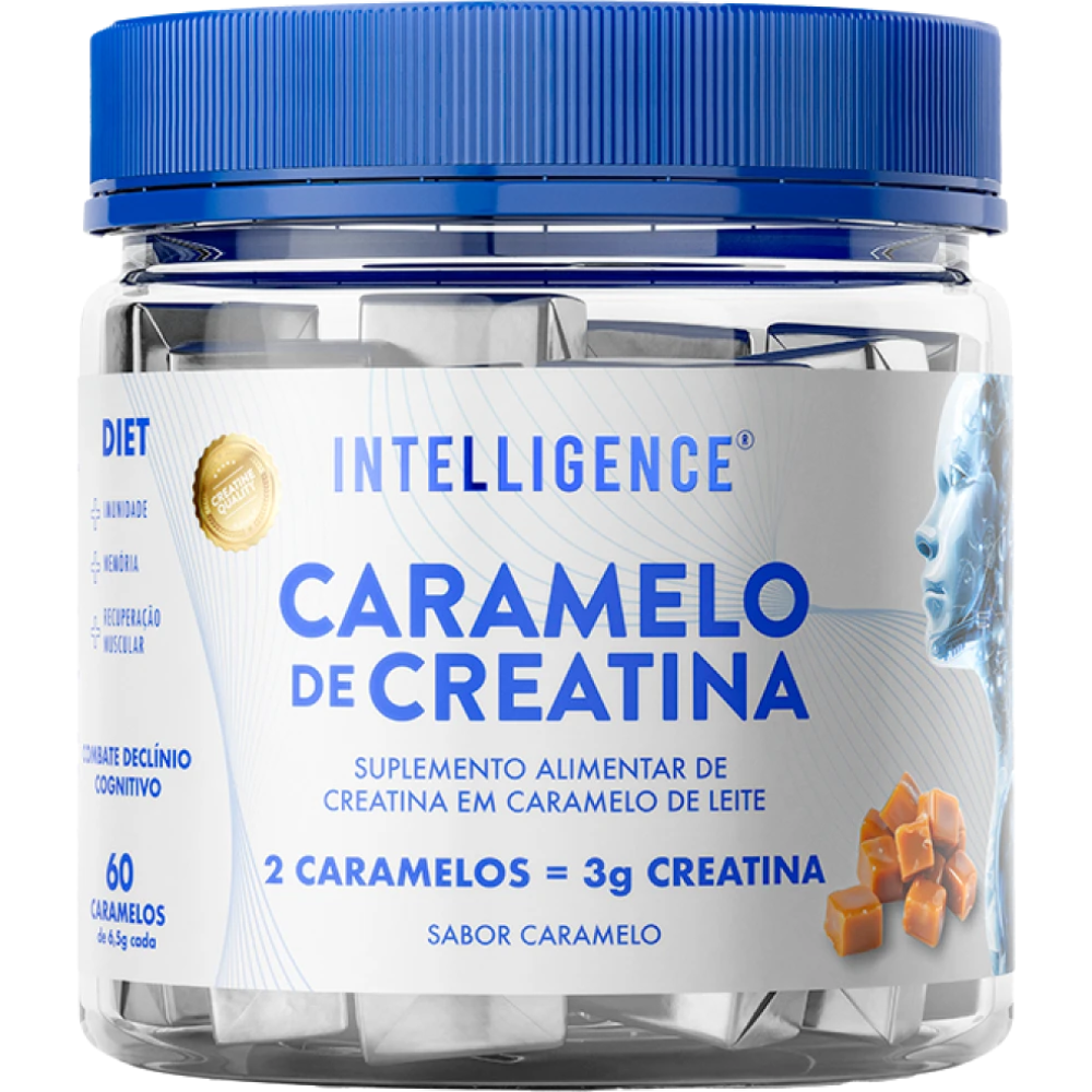 Creatina - Caramelo de Creatina – 60 unidades - INTELLIGENCE