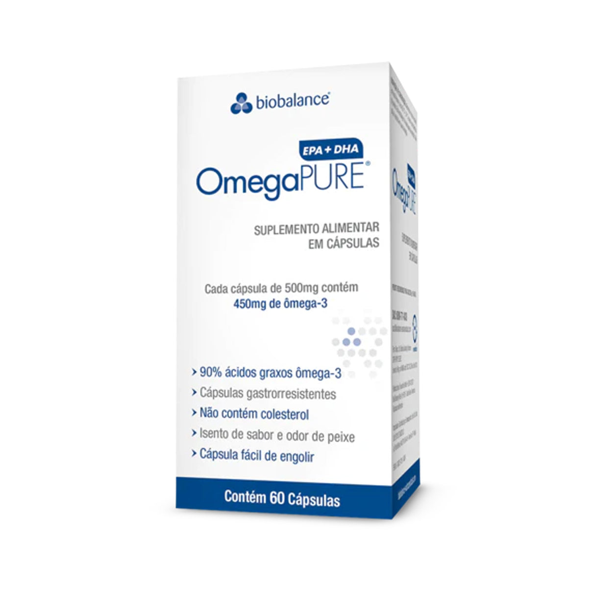Ômega 3 EPA/DHA - Omegapure 500mg - BIOBALANCE