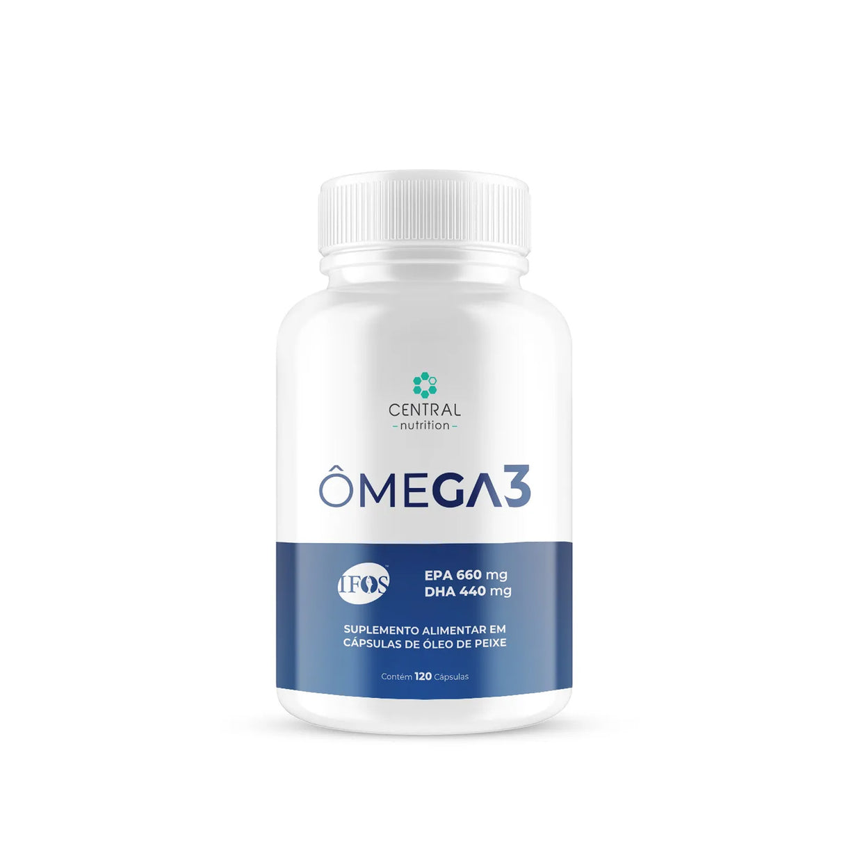 Ômega 3 IFOS - 660EPA | 440DHA 1450mg - CENTRAL NUTRITION