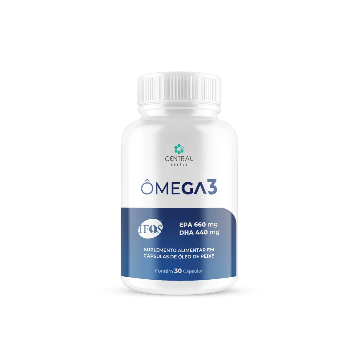 Ômega 3 IFOS - 660EPA | 440DHA 1450mg - CENTRAL NUTRITION