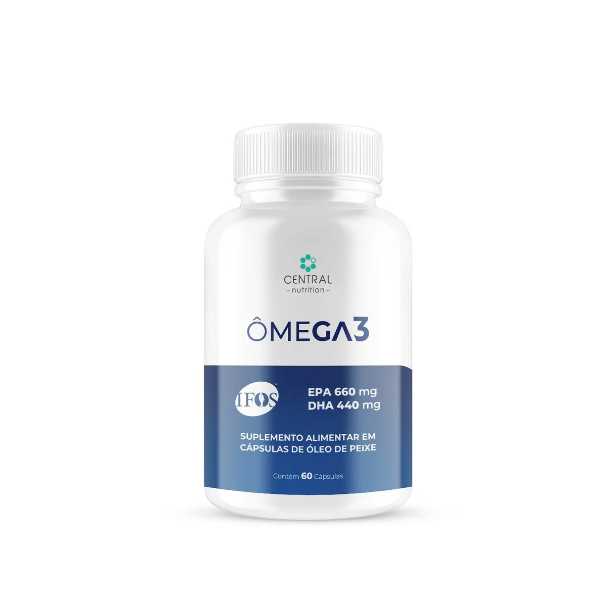 Ômega 3 IFOS - 660EPA | 440DHA 1450mg - CENTRAL NUTRITION