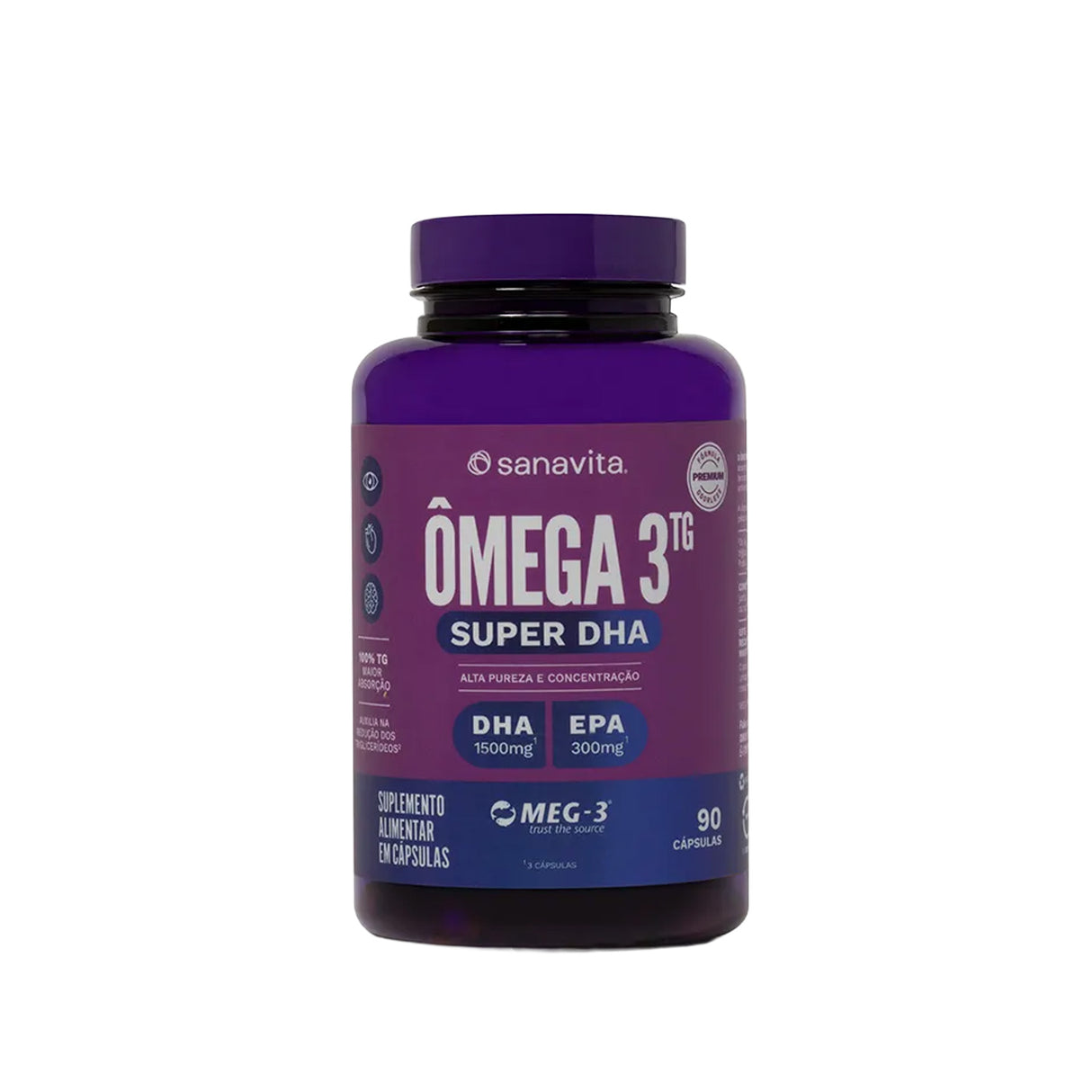Ômega 3 TG - Super DHA - SANAVITA