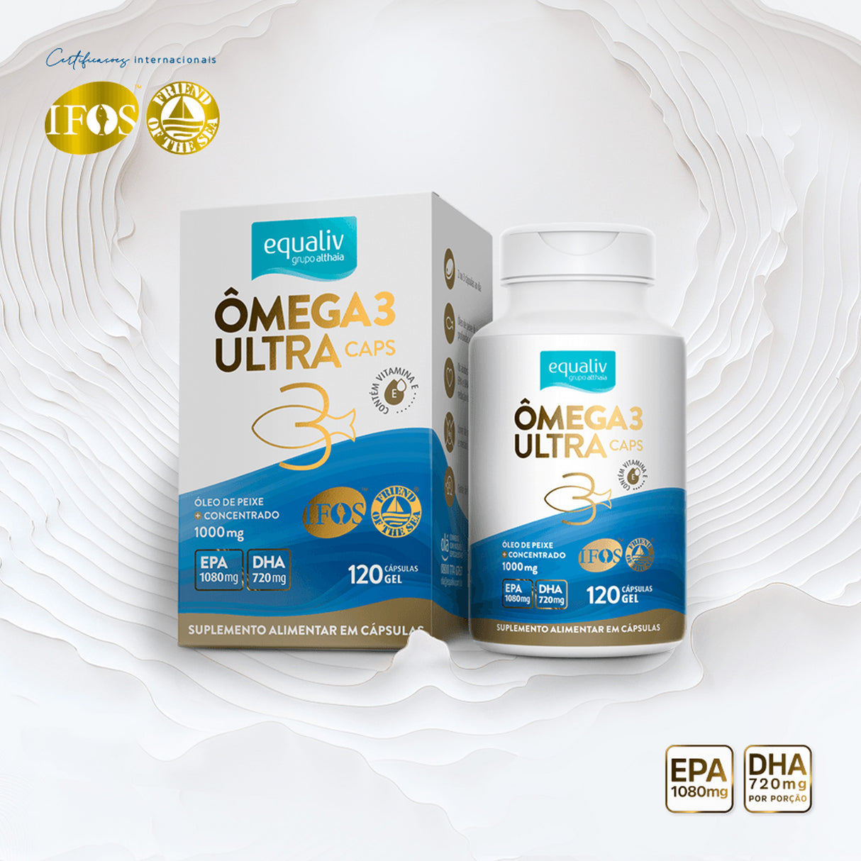 Ômega 3 - Ultra Caps - EQUALIV