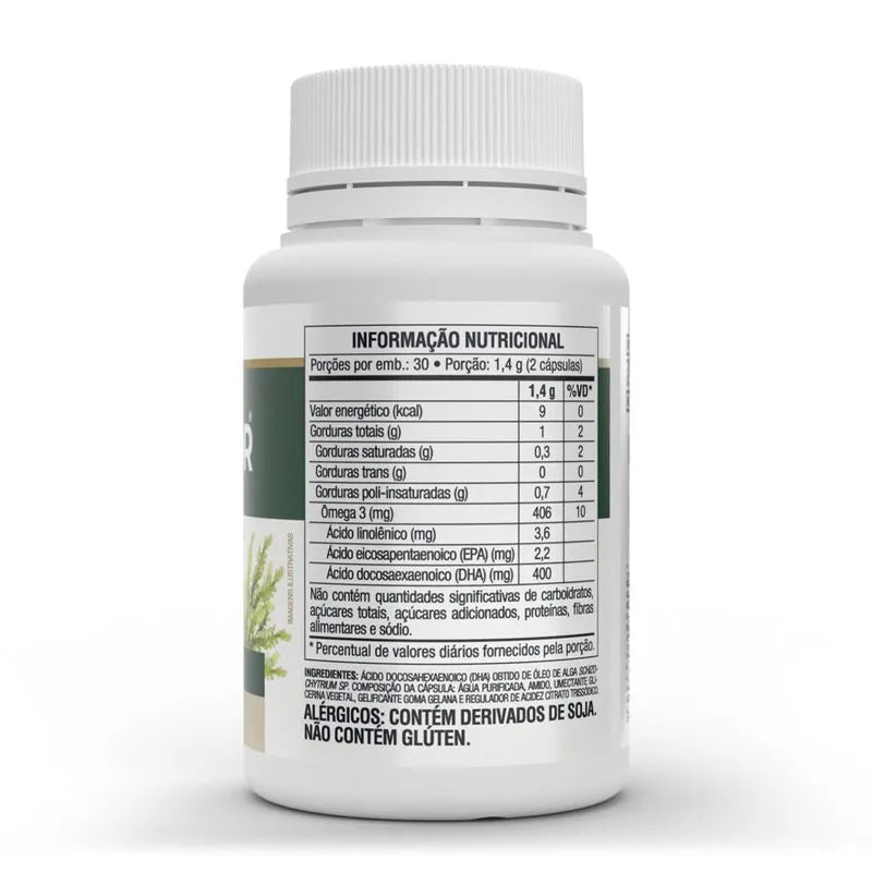 Omega 3 - Omegafor Vegan - 60 cap - Vitafor
