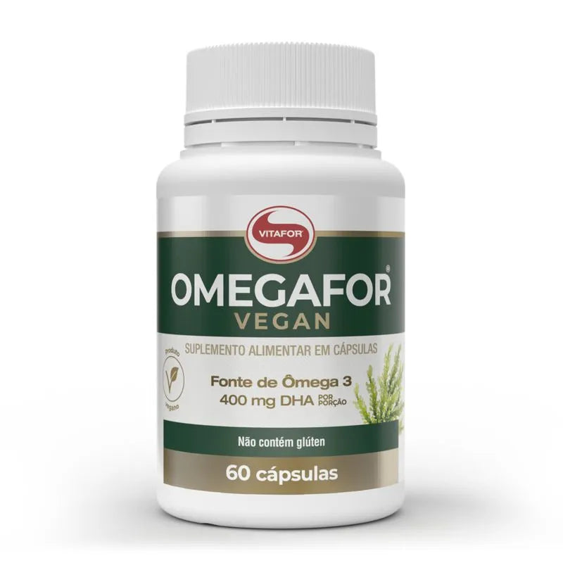 Omega 3 - Omegafor Vegan - 60 cap - Vitafor