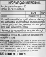 Enzima Digestiva -  Laczyme - 60 cap - Vitafor - HOTBODY