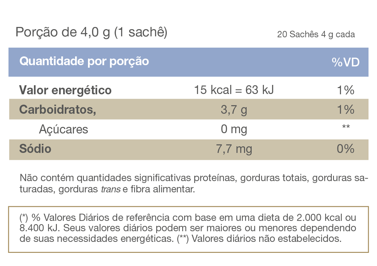 Espessante em Pó - Espefor - 20 sachês 4g - Vitafor - HOTBODY