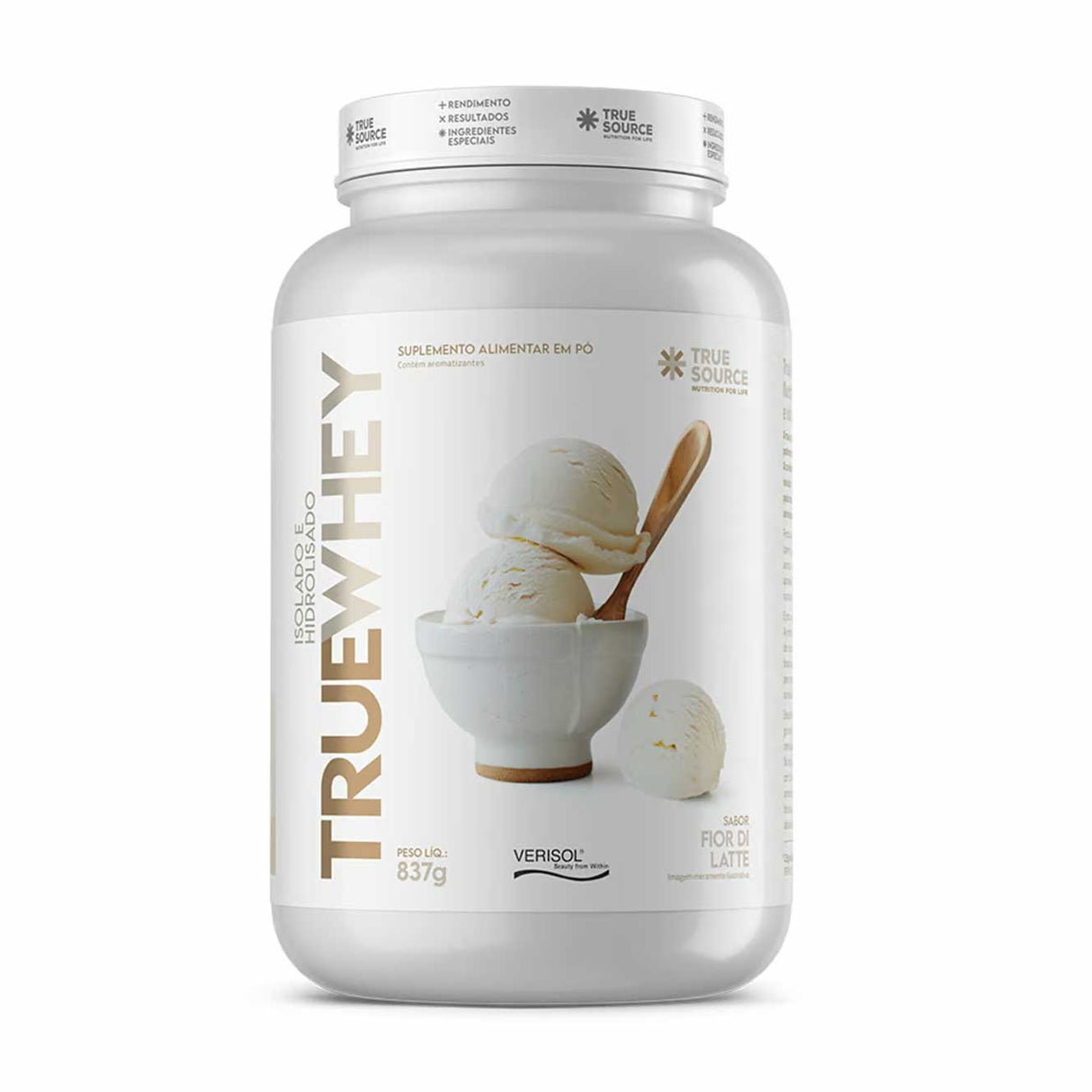Proteína - True Whey Protein Isolado e Hidrolisado - True Source - HOTBODY