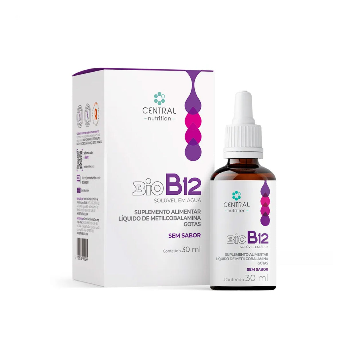 Vitamina B12 - BioB12 - CENTRAL NUTRITION
