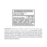 Vitamina D - Belt Vitamina D (2.000UI) - BELT NUTRITION