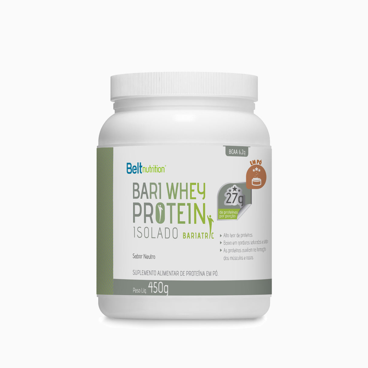 Whey Protein Isolado - Belt Bari - BELT NUTRITION
