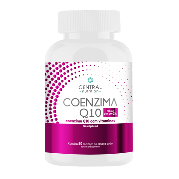 Coenzima Q10 c/ Vitaminas 60 Cps Central Nutrition