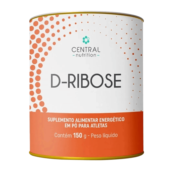 D Ribose 150g  Suplemento Alimentar Energético Em Pó para Atletas central Nutrition