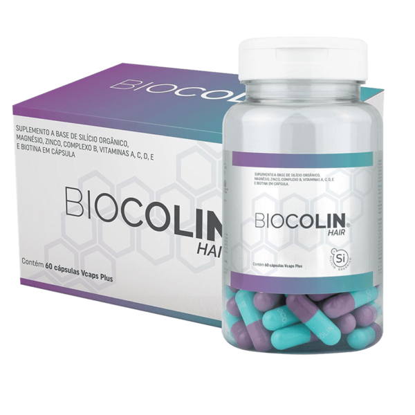 Biocolin Hair 60 caps 500mg Central Nutrition