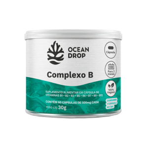 OCEAN DROP - COMPLEXO B 60 CAPS 500MG