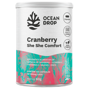 OCEAN DROP - CANBERRY SHE SHE CONFORT 120 CAPS 500MG