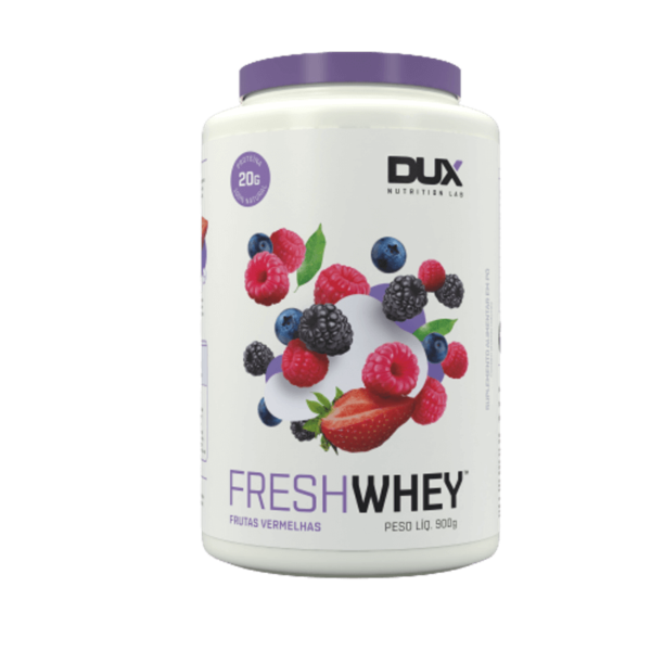 Fresh Whey Frutas Vermelhas Pote 900g Dux