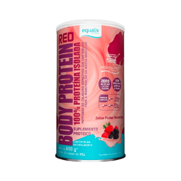 Equaliv Body Protein Frutas Vermelhas 600g