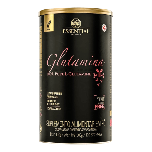 Glutamina Lata 600g / 120Ds Essential