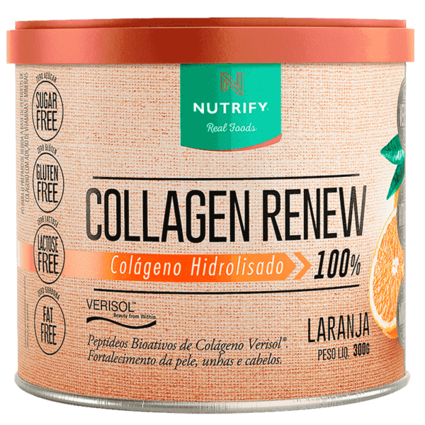 Collagen Renew Sabor Laranja 300g Nutrify