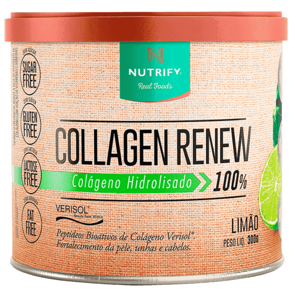 Collagen Renew Sabor Limao 300g Nutrify