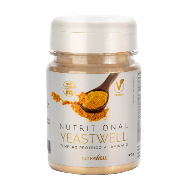 Nutritional Yeast pote com 140g Nutrawell