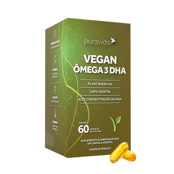 PURAVIDA - OMEGA 3 VEGAN 60 CAPS