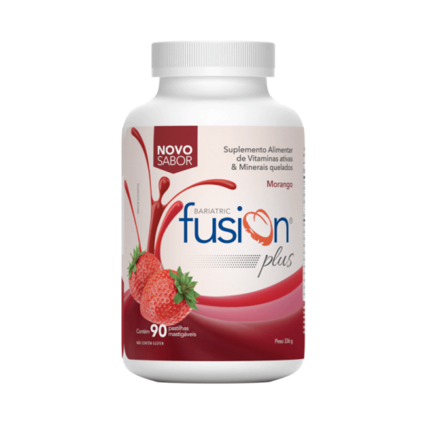 Bariatric Fusion Plus Morango 90 Pastilhas Suprimed (Novo Sabor)