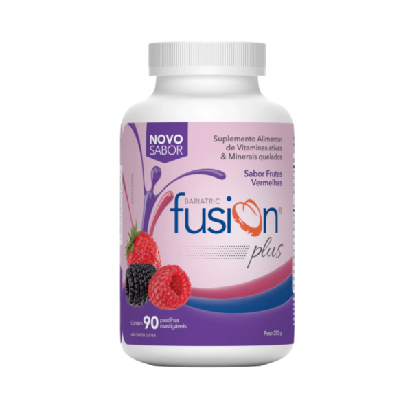 Bariatric Fusion Plus Frutas Vermelhas 90 Pastilhas Suprimed (Novo Sabor)