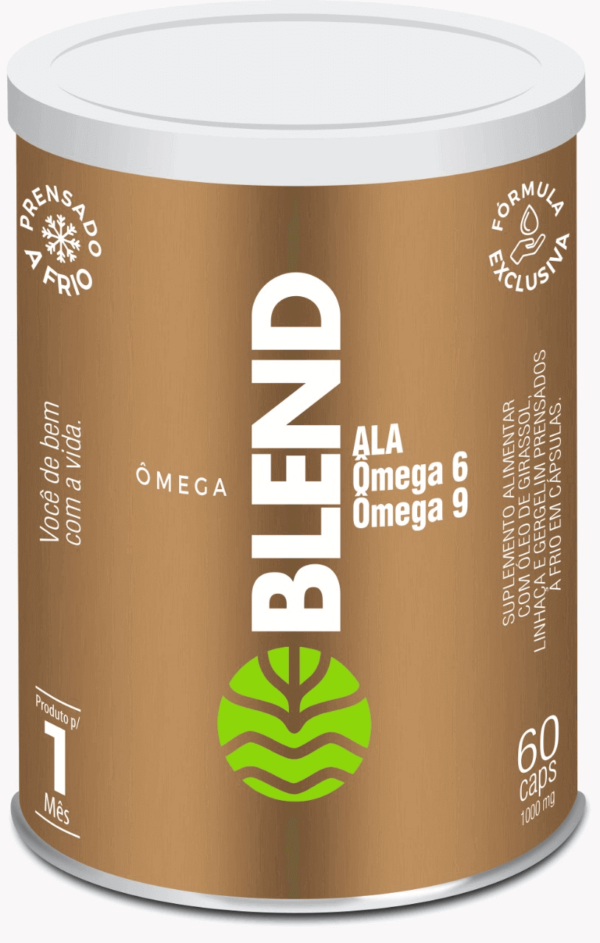 Ômega Blend 60 Cáps de 1.000mg Vital Âtman