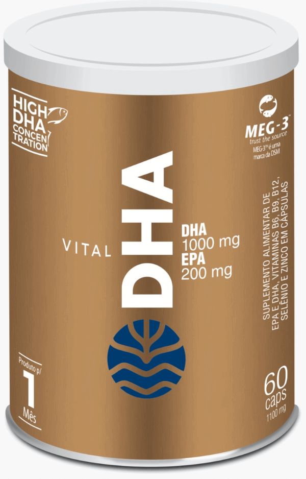 Vital DHA 10/50 1100mg 60 Caps Vital Atman