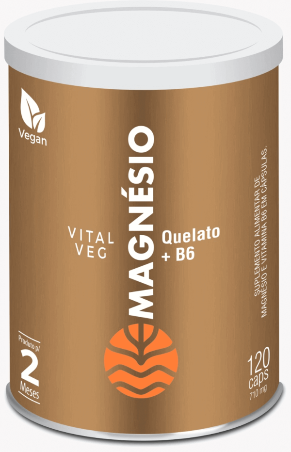 Vital Veg Magnesio 120 de Caps 710mg Vital Atman