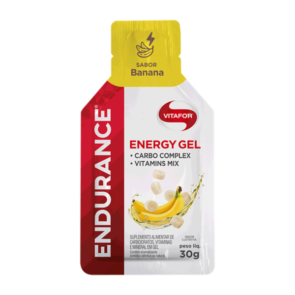 Endurance Energy Gel 1 Saches de 30g Banana Vitafor