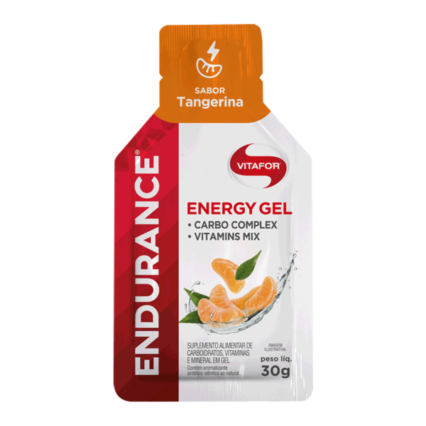 Endurance Energy Gel 1 Saches de 30g Tangerina  Vitafor