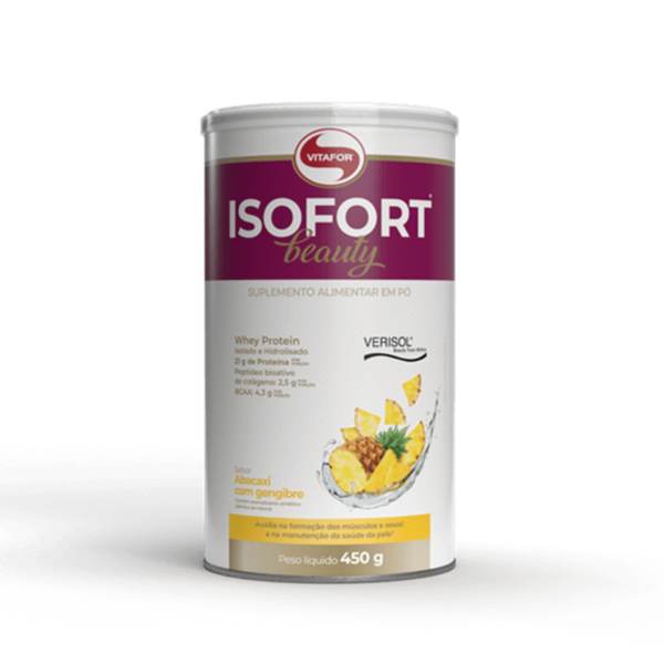 Isofort Beauty 450g Abacaxi com Gengibre Vitafor