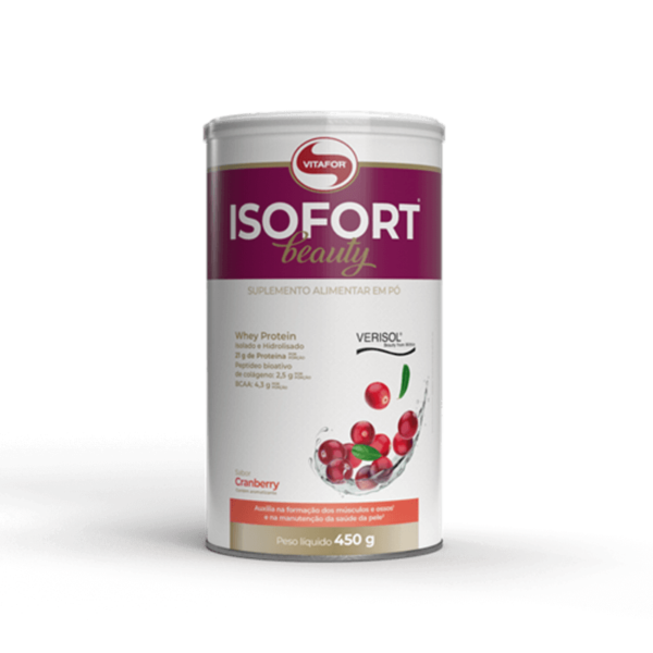 Isofort Beauty 450g Cranberry Vitafor